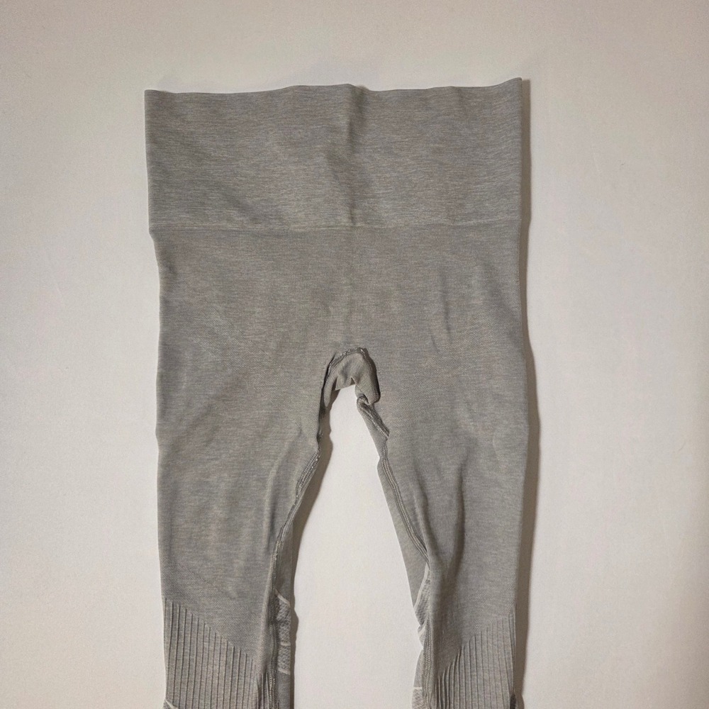 Blanqi Everyday Maternity Belly‎ Support Leggings Gray Small High Waist Seamless - Picture 2 of 9